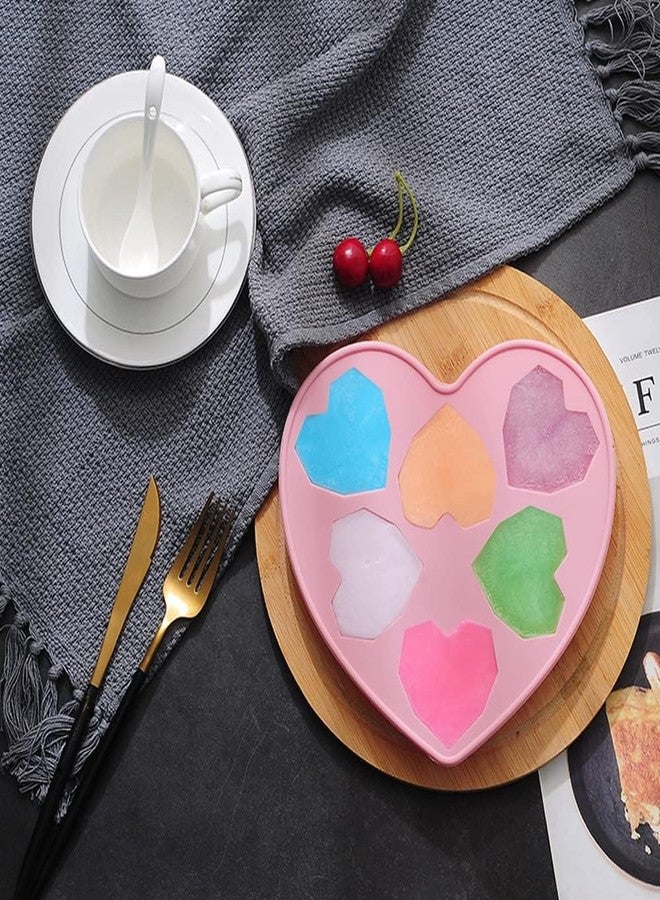 Skytail Silicone Breakable Heart Molds Diamond Heart Shaped Cake Molds Set for Baking Valentines Day Cake Decorations Cupcake Chocolate Heart Candy Making Dessert DIY Couple Gifts Wax Melts (1) - Image 5