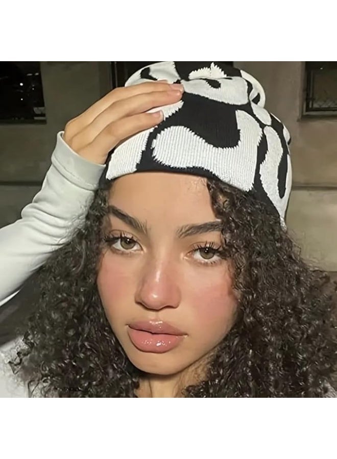 Women Beanie  Hat, Graphic Beanies,Winter Hat Knit Skull Cap, Unisex Beanie, Warm Beanie Hat - Image 2