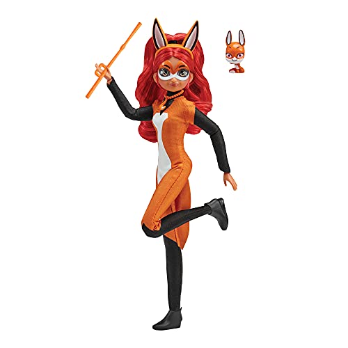 Miraculous Rena Rouge Doll 10.5" Fashion Doll with Accessories and Trixx Kwami by Playmates Toys, Orange - Image 4