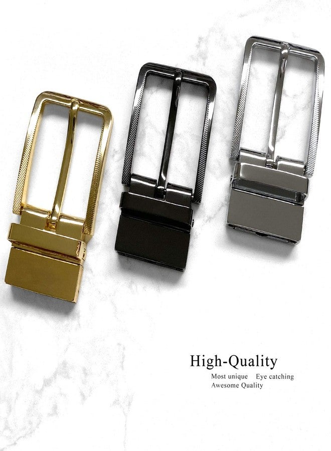 بيلتس.كوم مشبك حزام بديل قابل للعكس مصقول محفور قطريًا Z35289R - نيكل - Image 3