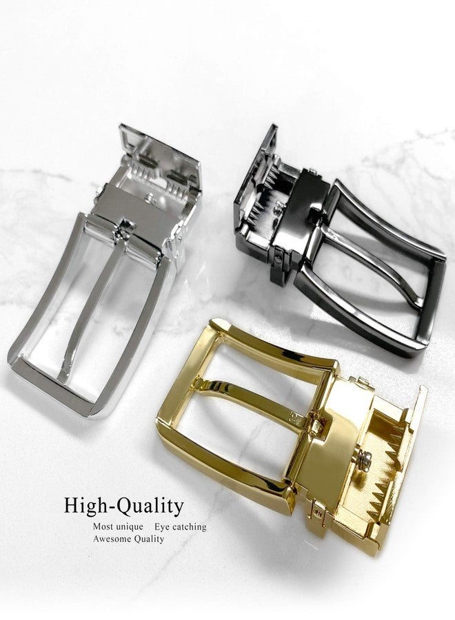 بيلتس.كوم مشبك حزام بديل قابل للعكس مصقول محفور قطريًا Z35289R - نيكل - Image 5