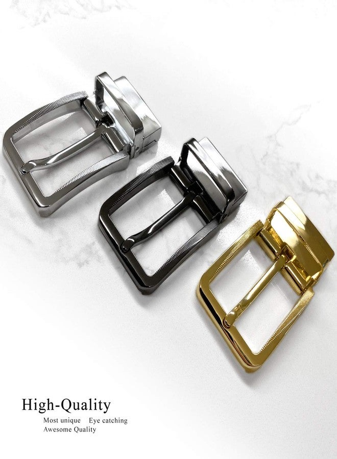 بيلتس.كوم مشبك حزام بديل قابل للعكس مصقول محفور قطريًا Z35289R - نيكل - Image 2