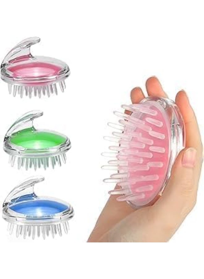 1PC Shampoo Brush, Hair Care Shampoo Hair Scalp Massager Shower Brush Deep Cleaning Hair Washing Massage Comb Beauty Tool for Men Women,(Random Color) - Image 1