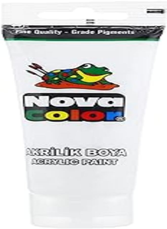 NOVA Nova turkish acrylic color tube 75mm white nc-259 