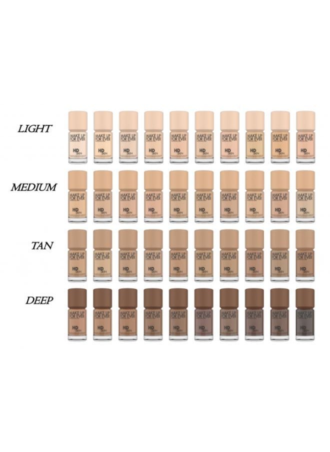 MAKE UP FOR EVER HD Skin Foundation - 1N00 - Alabaster - 30 ml  - Image 4