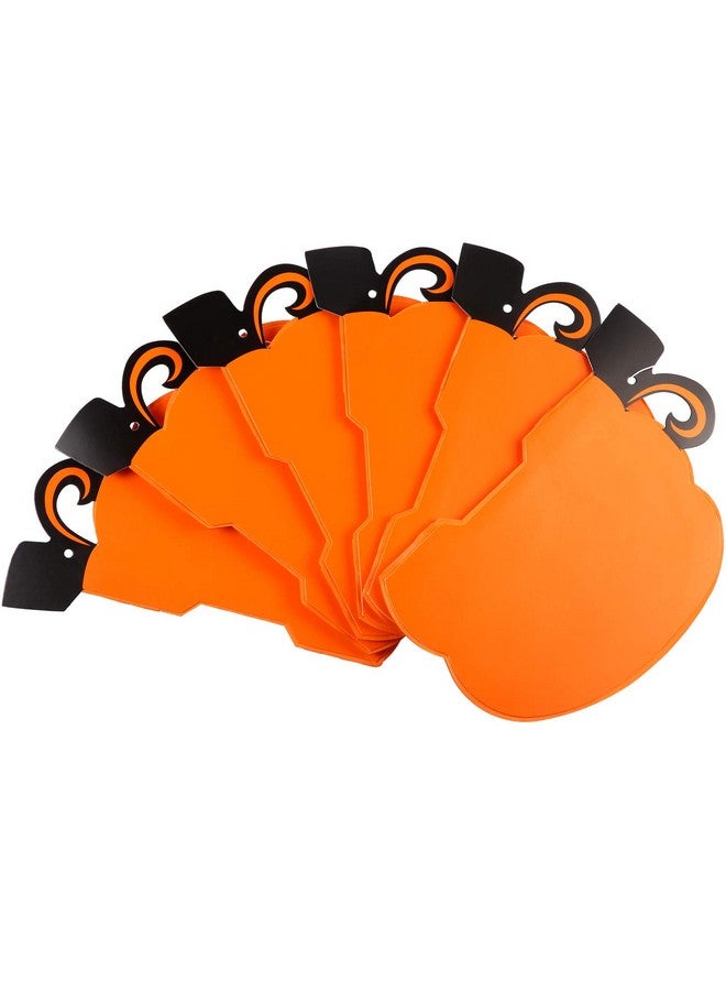 جوفيتيك مجموعة من 6 قطع مركزية من الورق على شكل قرص العسل على شكل قرع ثلاثي الأبعاد، مقاس 10.2 بوصة، ديكورات ورقية معلقة على شكل قرع، زينة حفلات الهالوين وعيد الشكر وأعياد الميلاد وحفلات الزفاف والمنزل - Image 2