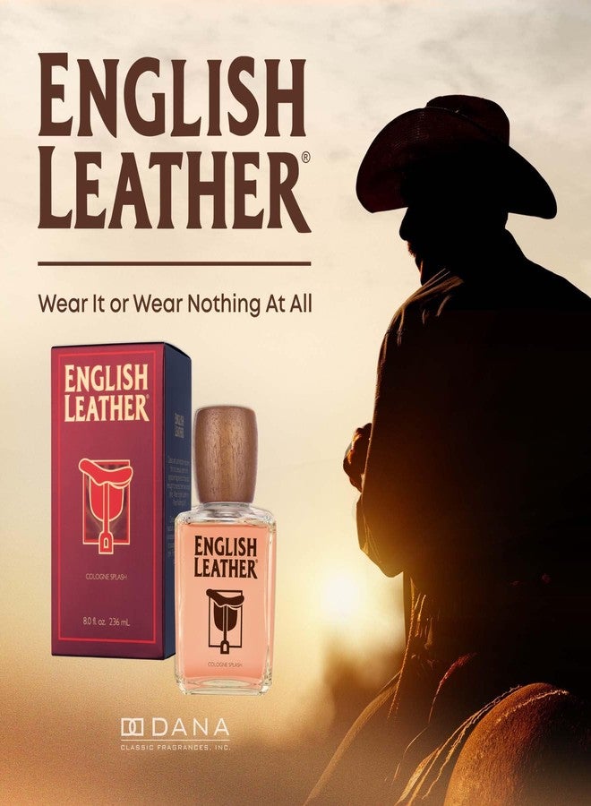 Dana English Leather Cologne for Men 8 Oz - Image 2