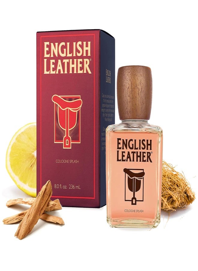 Dana English Leather Cologne for Men 8 Oz - Image 1
