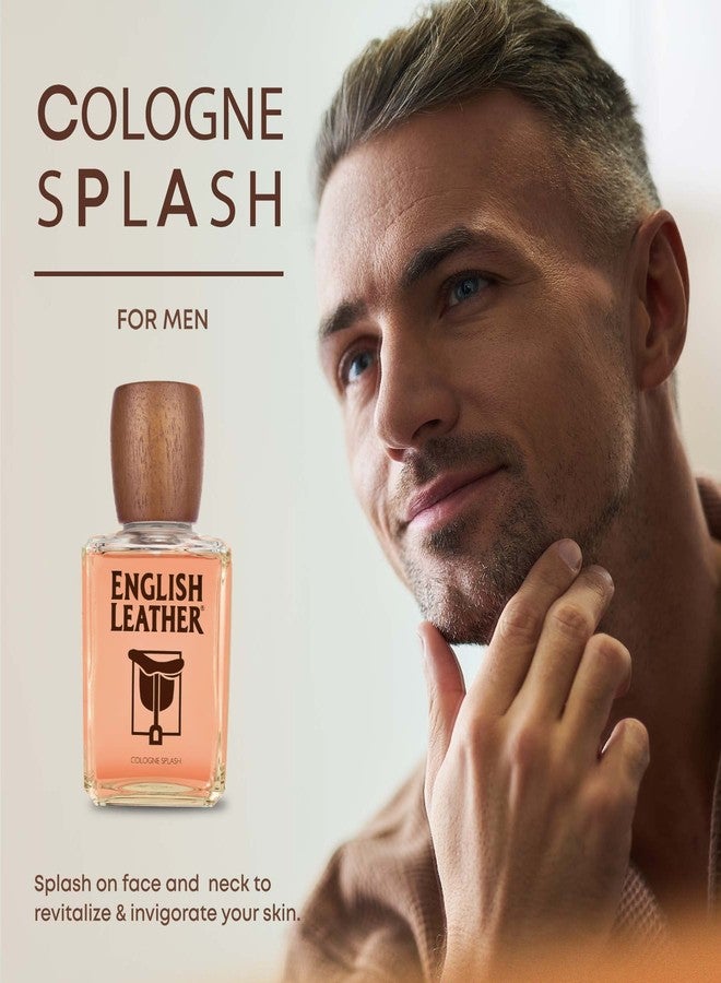 Dana English Leather Cologne for Men 8 Oz - Image 3