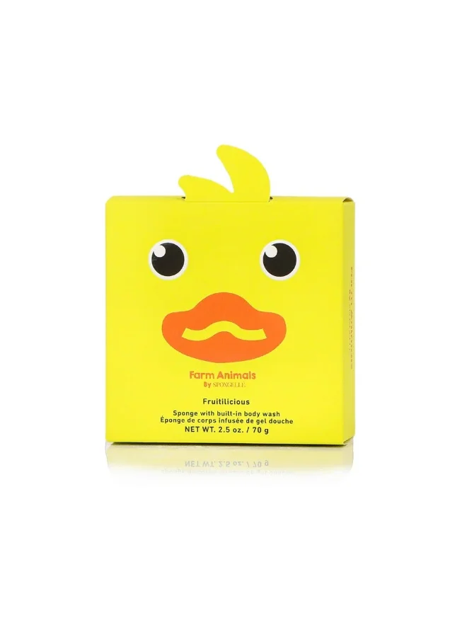 spongelle Danny Duck Spongelle Body Wash Infused Buffer For Kids 70 g (Multi Use)
