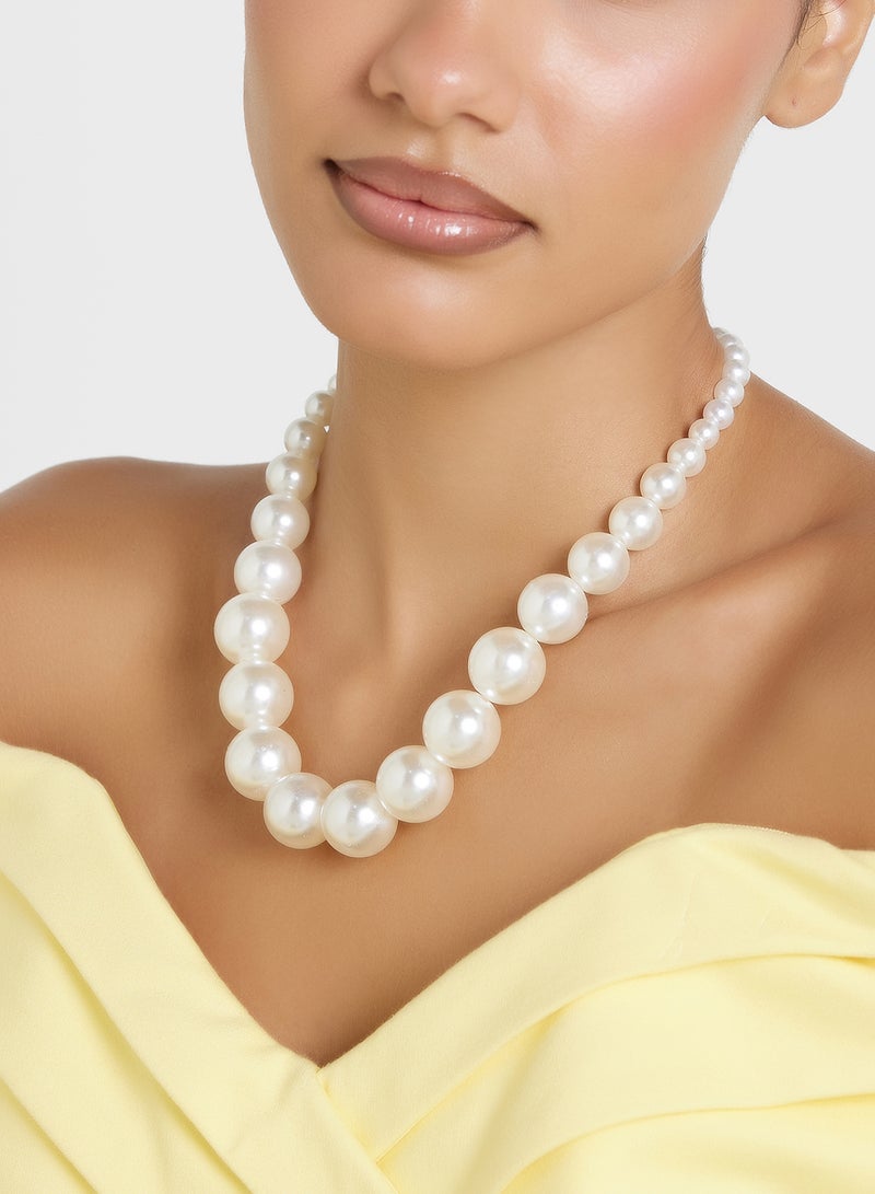 ELLA Pearl Necklace - Image 4