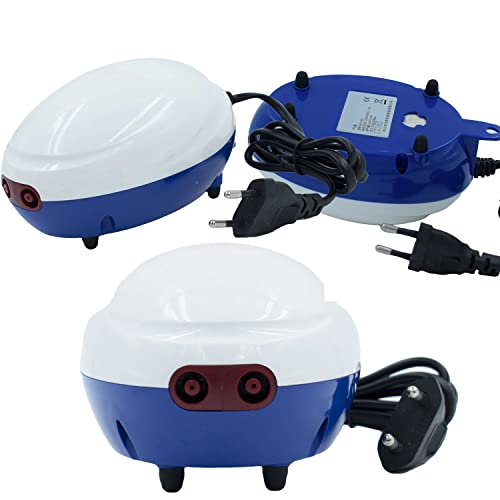 COLOURFUL - Dual Outlet Aquarium Air Pump, Fish Tank Aerator with Accessories, Quiet Oxygen Pump for Large Size Tank | Suitable to 100L to 300L | RS-503 (Set of 1, Combo - 2) - Image 4