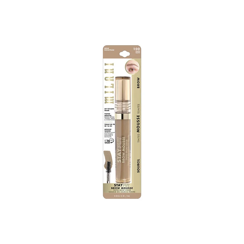 Milani Milani Stay Put Tinted Brow Mousse 100 Taupe