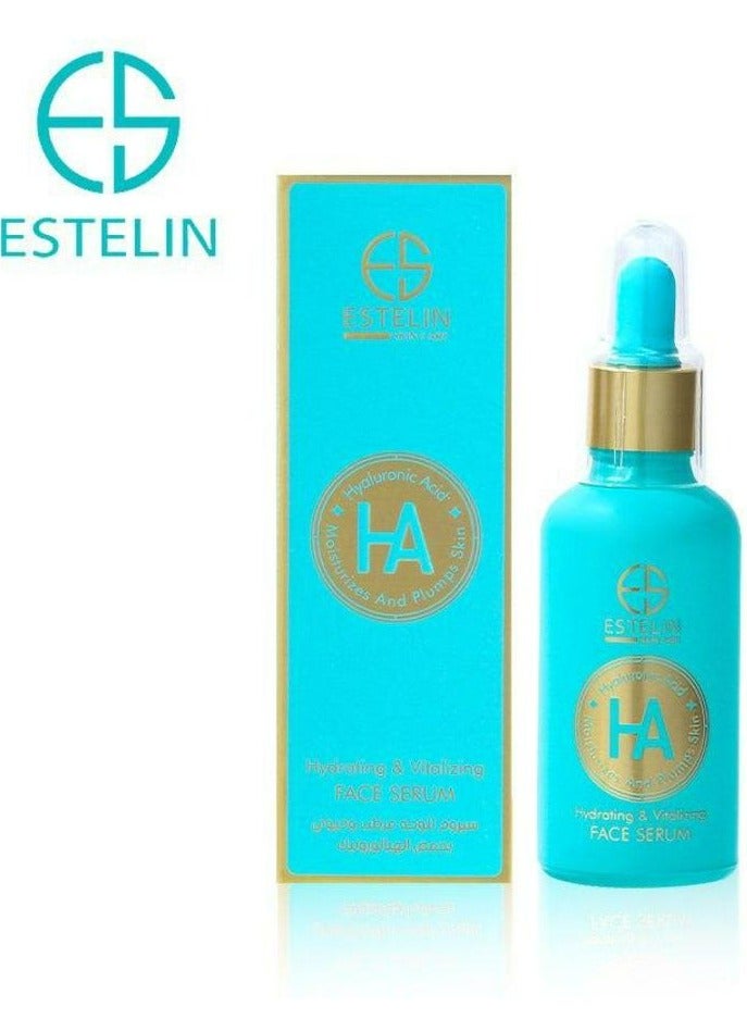 ESTELIN Hyaluronic Acid Hydrating & Vitalizing Face Serum 50 ML - Image 1