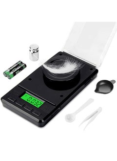 Milligram Scale (50g/ 0.001g) - Mg/Gram Scale, Precision Digital Pocket Kitchen Scale for Powder Medicine/Jewelry/Reloading/Herb(Including Batteries, Calibration Weights)