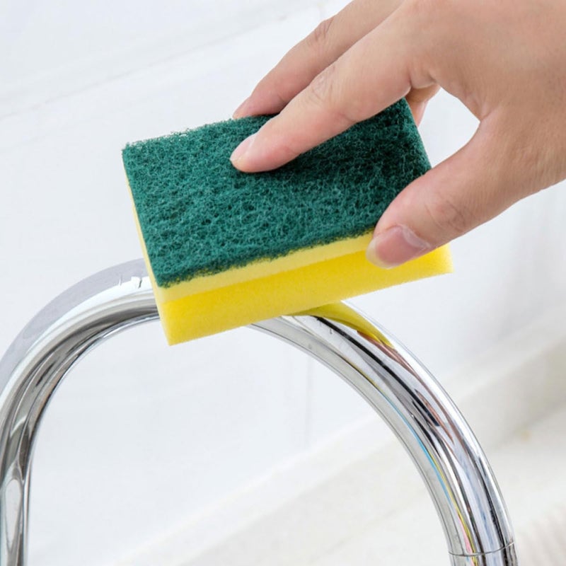 10Pcs Eco Friendly Non Scratch Scrub Sponges For Kitchen Pot And Multi Surface Cleaning - Image 5