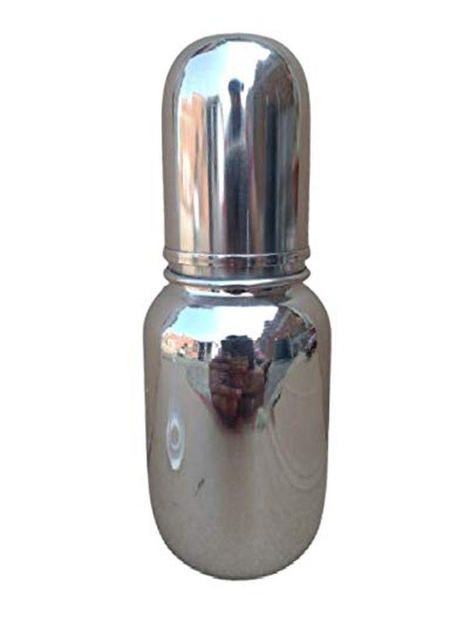 Lappu Double Kids Stainless Steel/Steel Feeder, Anti Colic 2 in 1 Feeding Bottle/Spout Sipper (290ml) - Image 4
