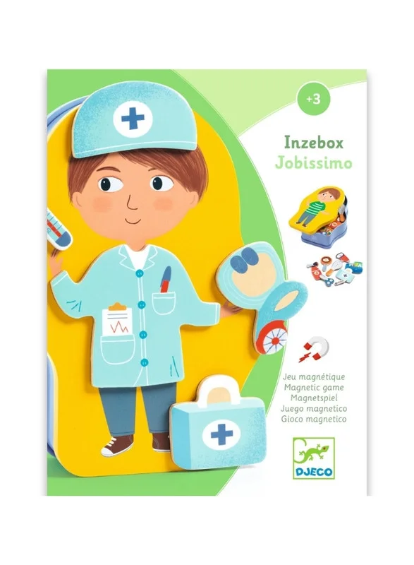 DJECO Jobissimo - Wooden Magnetics