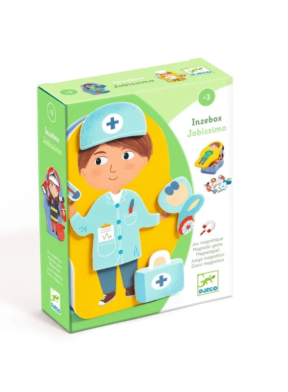 DJECO Jobissimo - Wooden Magnetics