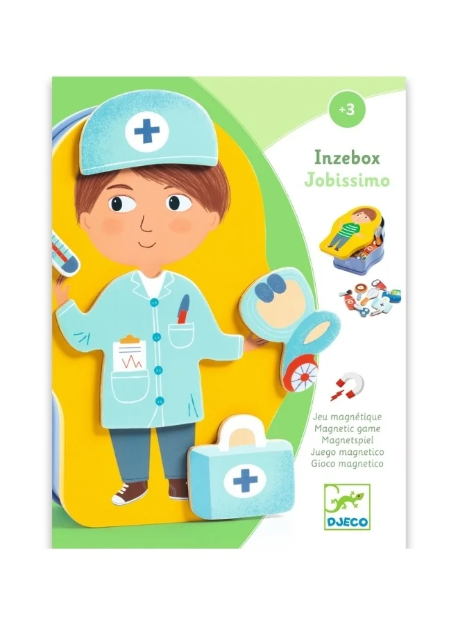 DJECO Jobissimo - Wooden Magnetics