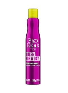 TIGI TIGI Bed Head Texture Spray, Queen For A Day Volume, 10.5 oz, Hair Thickening for Fine Hair, Alcohol Free, Berry Scent - with or without cap  - Image 1