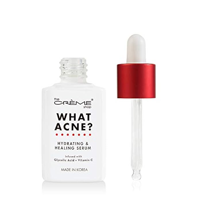The Crème Shop Korean Skin Care | What Acne? - Hydrating & Healing Vitamin C Serum for Acne Treatment, Dull Skin, irritation, Restoring, Calming, Pore Tightening - Image 2