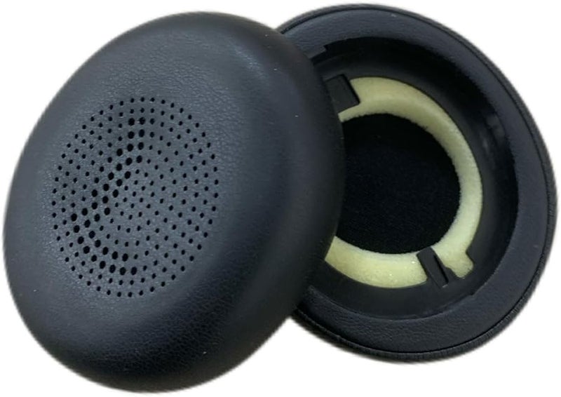 Black Replacement Ear Pads Cushions for Plantronics 45h Evolve2 65 40 MS UC USB Headphones - Image 2