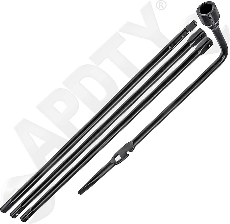 APDTY Spare Tire Tool Kit for Cadillac, Chevrolet, GMC - Image 3