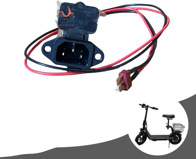 - Triple Charger Input Electric Scooter Abu Basket - 10x10x10 - Multi Color