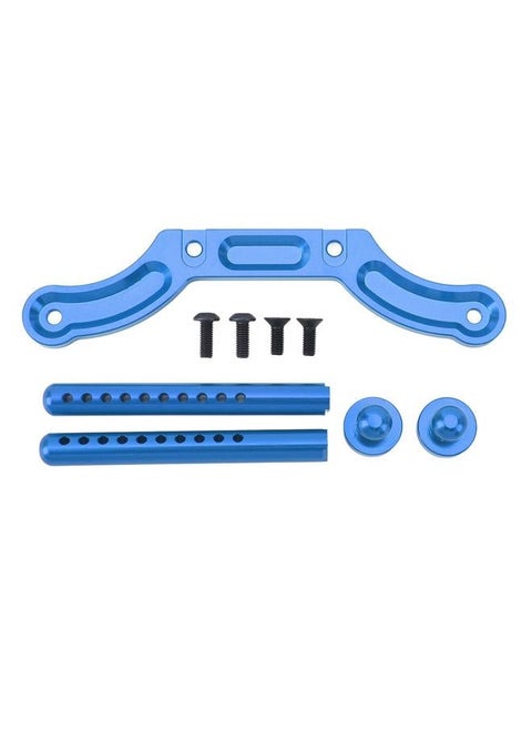 RC Car Shell Column Aluminum Alloy Front Rear Extended Body Post Mount Pillar for HPI SAVAGE Flux 1/8 Blue