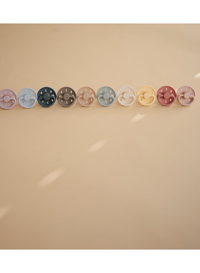 FRIGG Moon Phase Latex Baby Pacifier 6-18M 1-Pack Croissant - Size 2 - Image 5