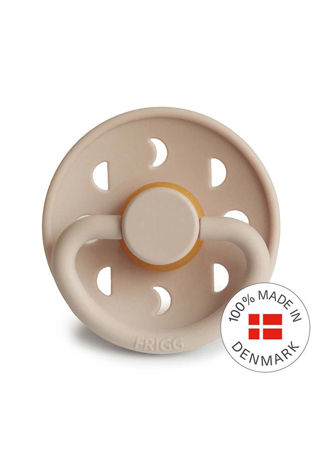 FRIGG Moon Phase Latex Baby Pacifier 6-18M 1-Pack Croissant - Size 2 - Image 3