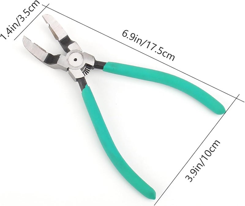 IOppWin Multifunctional V-Type Automotive Clip Pliers - Heavy-Duty Carbon Steel Tool for Prying, Pulling & Gripping - Heat-Treated Blade, Universal Car Fastener Removal & Installation - Image 2
