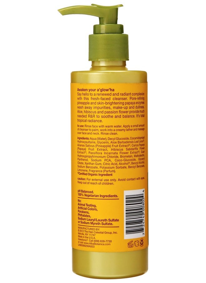 Alba Botanica Alba Botanica Hawaiian Enzyme Face Cleanser, Pineapple, 8 oz  - Image 2