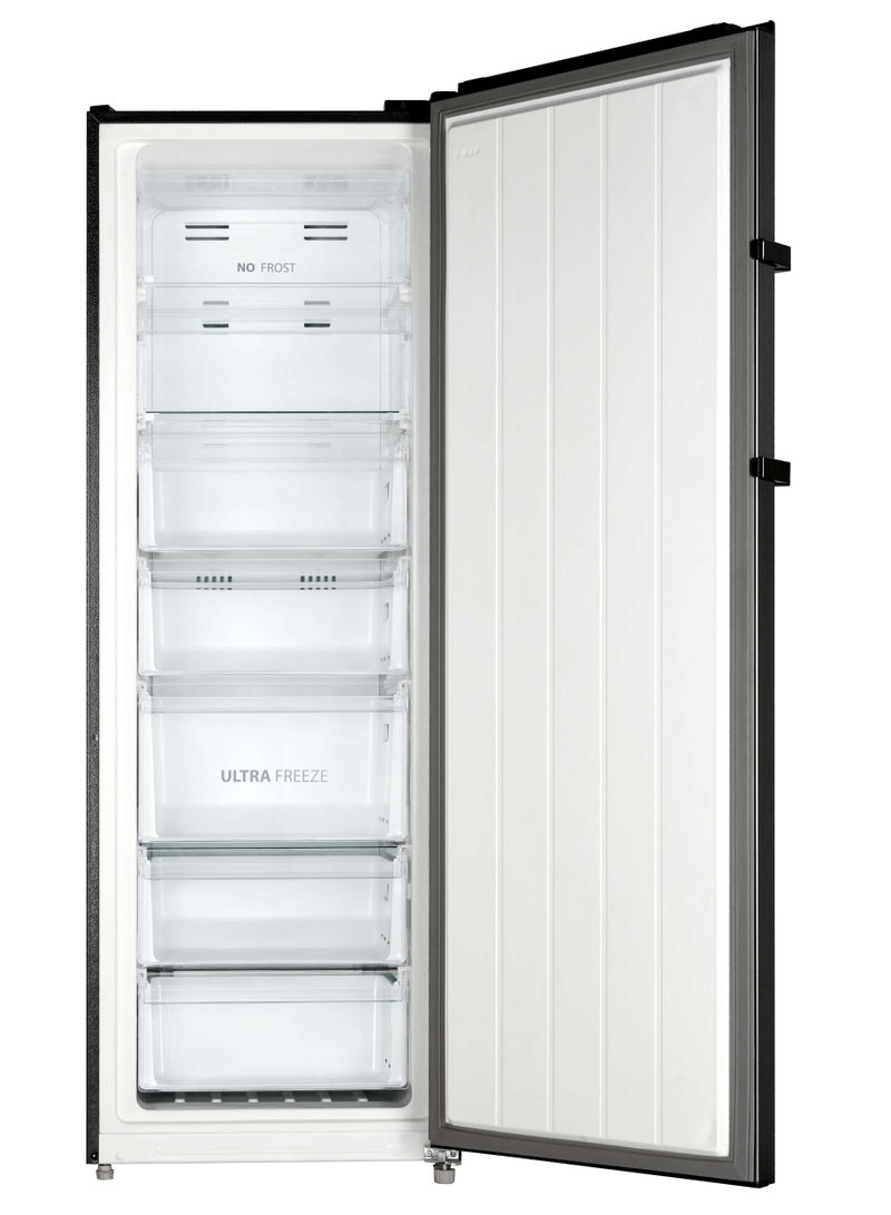 Toshiba Upright Freezer 7 Shelves 238 L GR-RU312WE-DMN(37H) Satin Grey - Image 3