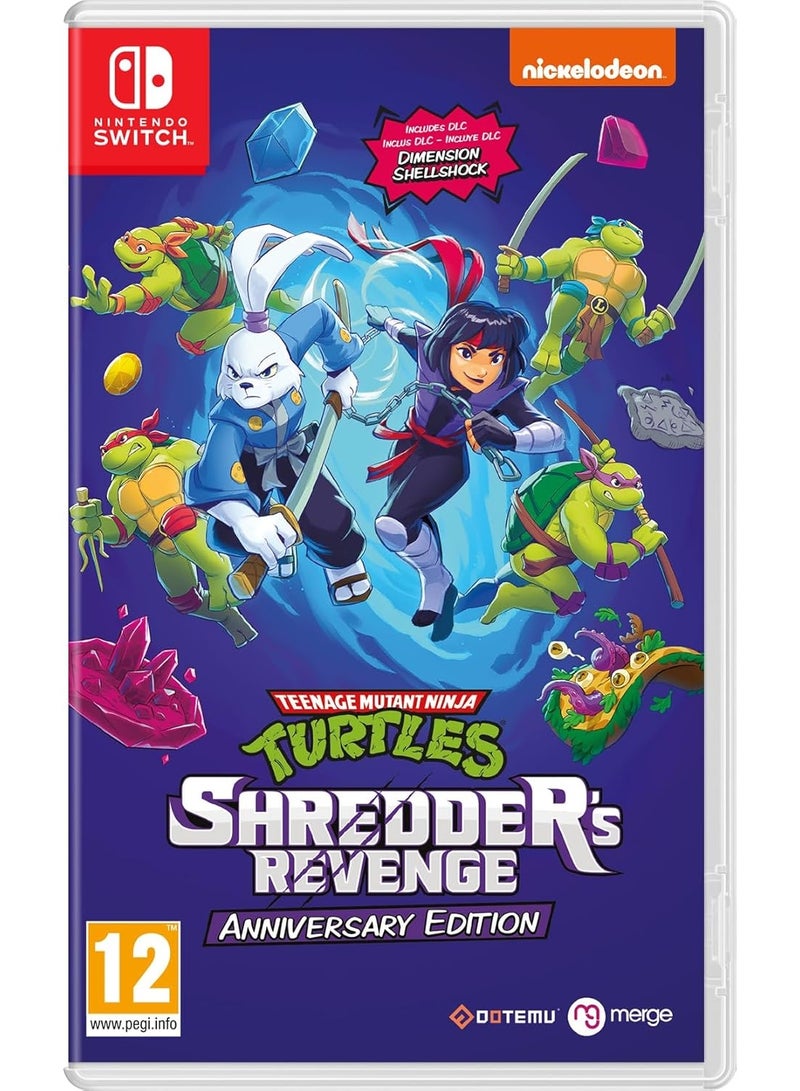SWITCH 0 Teenage Mutant Ninja Turtles: Shredder's Revenge - Anniversary Edition - Nintendo Switch - Image 1