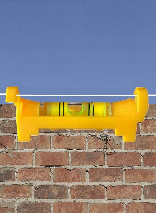 YOTOM 7 pcs Hanging Bubble Line Level for Building Trades, Engineering, Surveying, Metalworking and other Equipment Measure (Yellow - 7 Pack) - Image 4