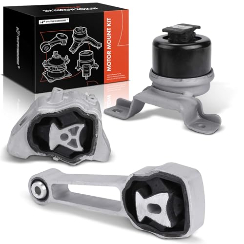 A-Premium Engine Motor Mount and Torque Strut Mount Kit Compatible with Volvo XC60 2010-2016, S60 2011-2016, XC70 2008-2015, S80 2007-2015, V60 2015-2016, V70 2008-2010, 3.0L 3.2L, 3-PC Set - Image 1