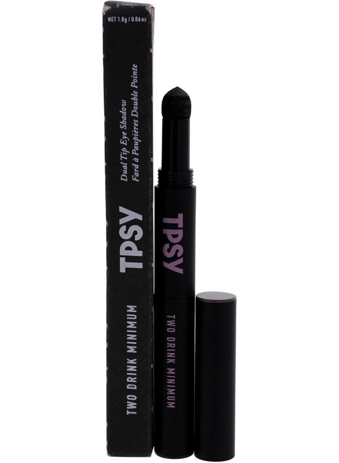 Tpsy Two Drink Minimum Dual Tip Eyeshadow - Sidewalk And Street For Women 0.06 Oz - Image 1