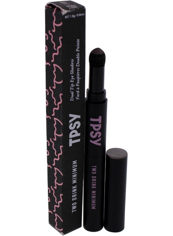 Tpsy Two Drink Minimum Dual Tip Eyeshadow - Sidewalk And Street For Women 0.06 Oz - Image 4