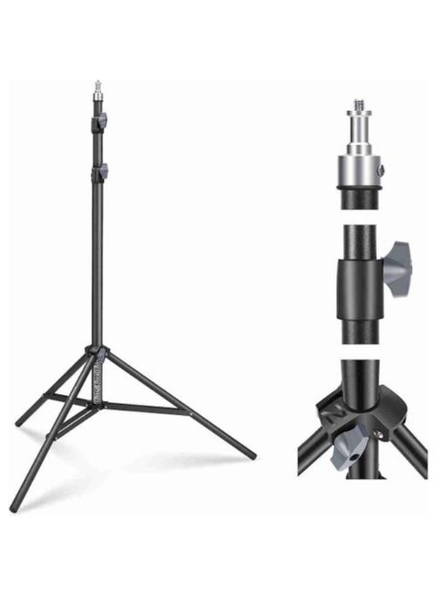 NP-9988 Aluminum Tripod Light Stand – Professional, Adjustable, Lightweight with Carrying Bag, Supports up to 4.5kg