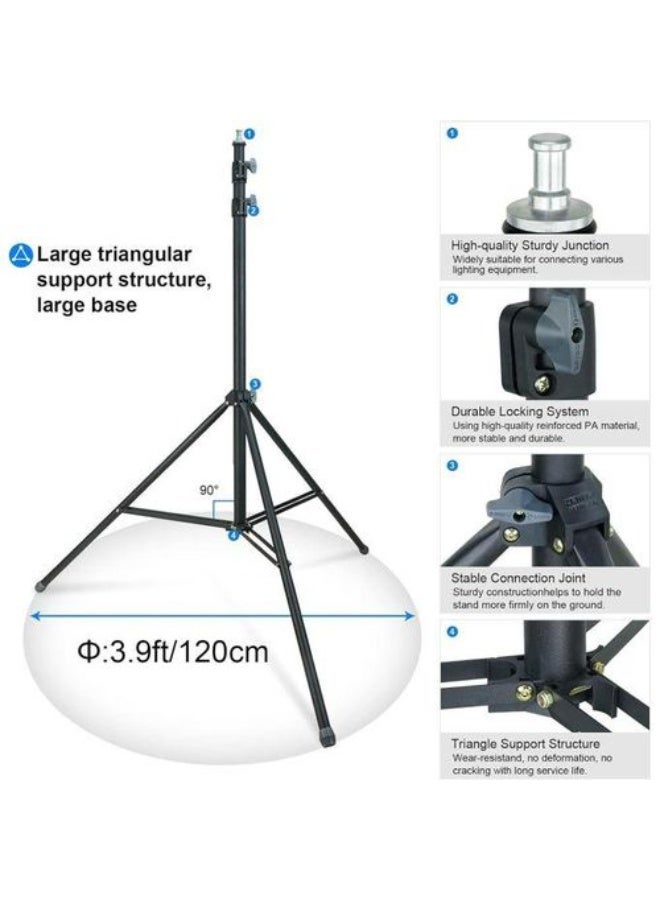 ني فو حامل ثلاثي القوائم من الألومنيوم NP-9988 - احترافي، قابل للتعديل، خفيف الوزن مع حقيبة حمل، يدعم حتى 4.5 كجم - Image 3