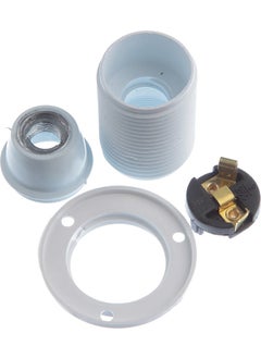 Tek-İş Single-Work Socket E-14 Full Tooth Washer E14 White  - Image 2
