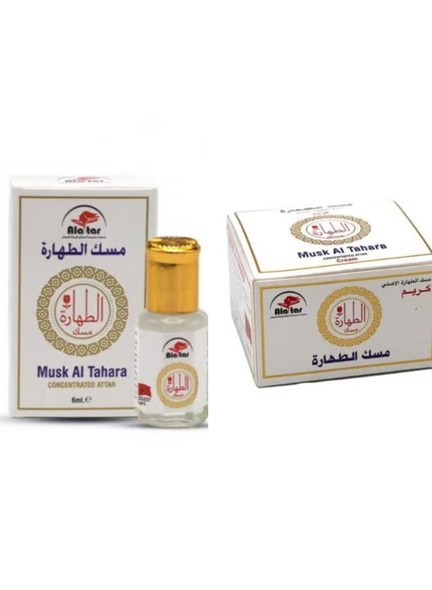 Musk Al tahara 6ml + Cream Musk Al tahara 25g