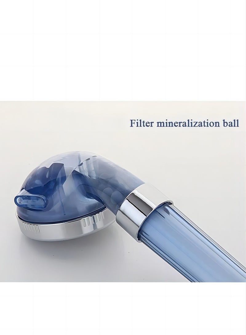 MEDOOSI Filtered Handheld Shower Head - 3 High Pressure Modes with 3 Filters - Water Saving & Skin Hydration - Ideal for Low Water Pressure - Image 5
