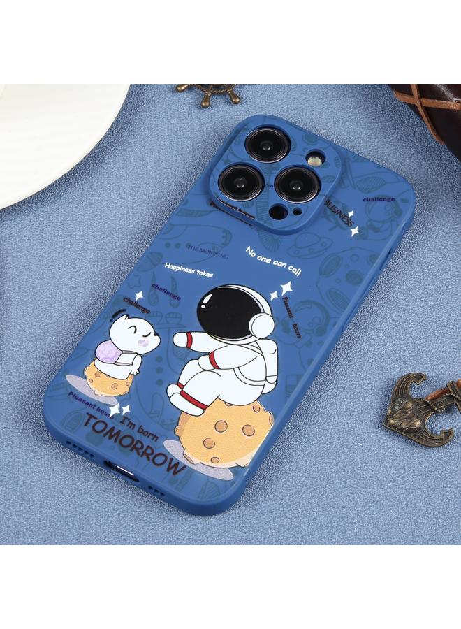 Zaboon Case For iPhone 12 Pro Astronaut Pattern Frosted TPU Phone Case - Image 2