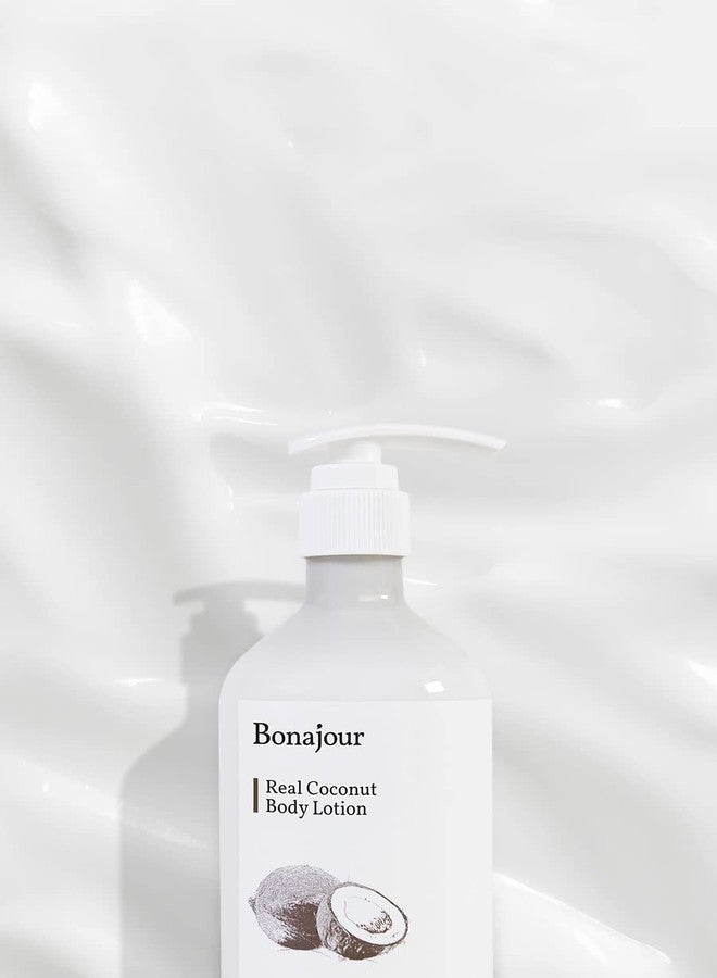 BONAJOUR] Vegan Daily Natural Coconut Oil Body Moisturizer - Treatment Healing Body Care 10.5 Fl. Oz - Image 2