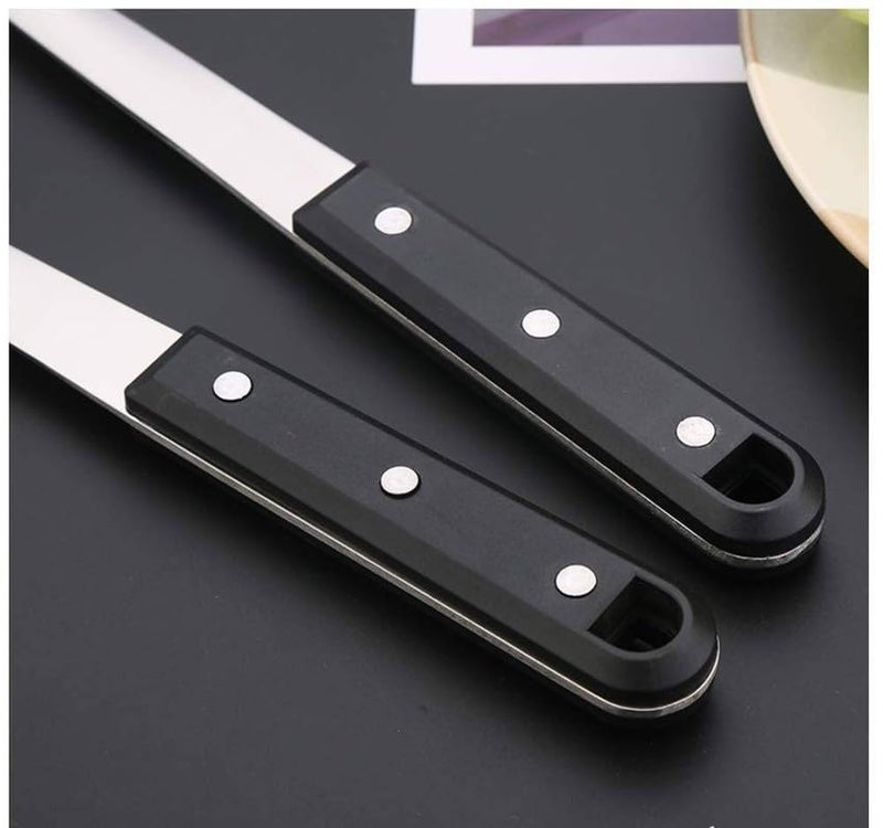 ZEUTER 1 PCS Stainless Steel Slotted Turner Spatula – Heat-Resistant Nylon Handle with Hanging Hole – Durable Spatula for Flipping Eggs, Pancakes & More – Kitchen Utensil for Home & Restaurant - Image 4