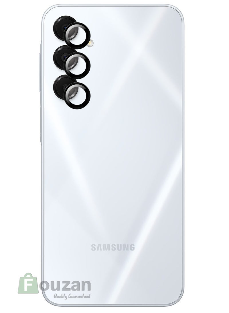 Samsung Galaxy A55 5G Camera Lens Protector, Individual Lens Protectors, Scratch-Resistant Ultra-Thin Tempered Glass with Aluminum Edging - Image 2