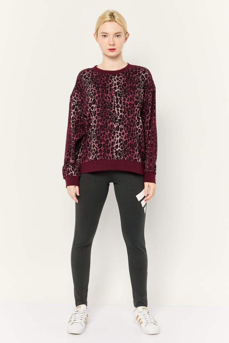 adidas Originals Women Sportswear Fit Long Sleeve Outdoor Sweatshirt, Multicolor  - Image 2